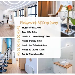 Le Brando Loft - 10 Pers - 3 - 2 Salles De Bain Paris